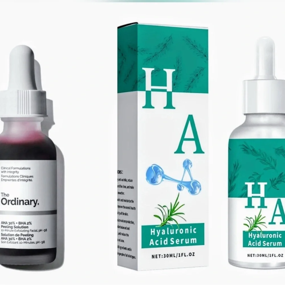 The Ordinary Hyaluronic Acid Serum - White and Green